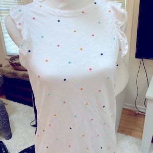 Extremely polka dot shirt in Small